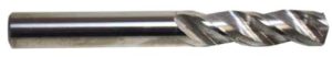Foret carbure monobloc trois lèvres DIN 6539, meulé, affûtage spécial