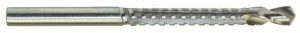 Foret fraiseur HSS aluminium/PVC, meulé, affûtage standard